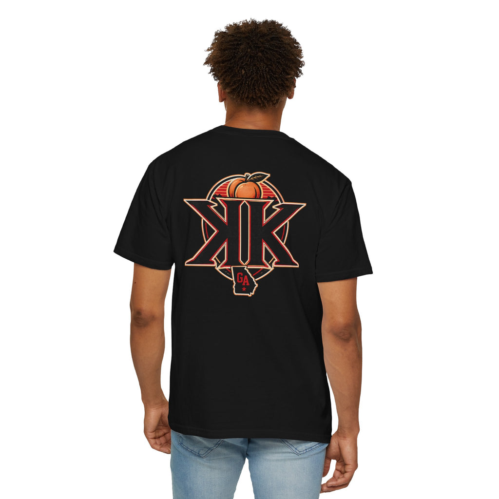 Georgia Peach Vintage Graphic T-Shirt — Atlanta Street Food & Peach State Design