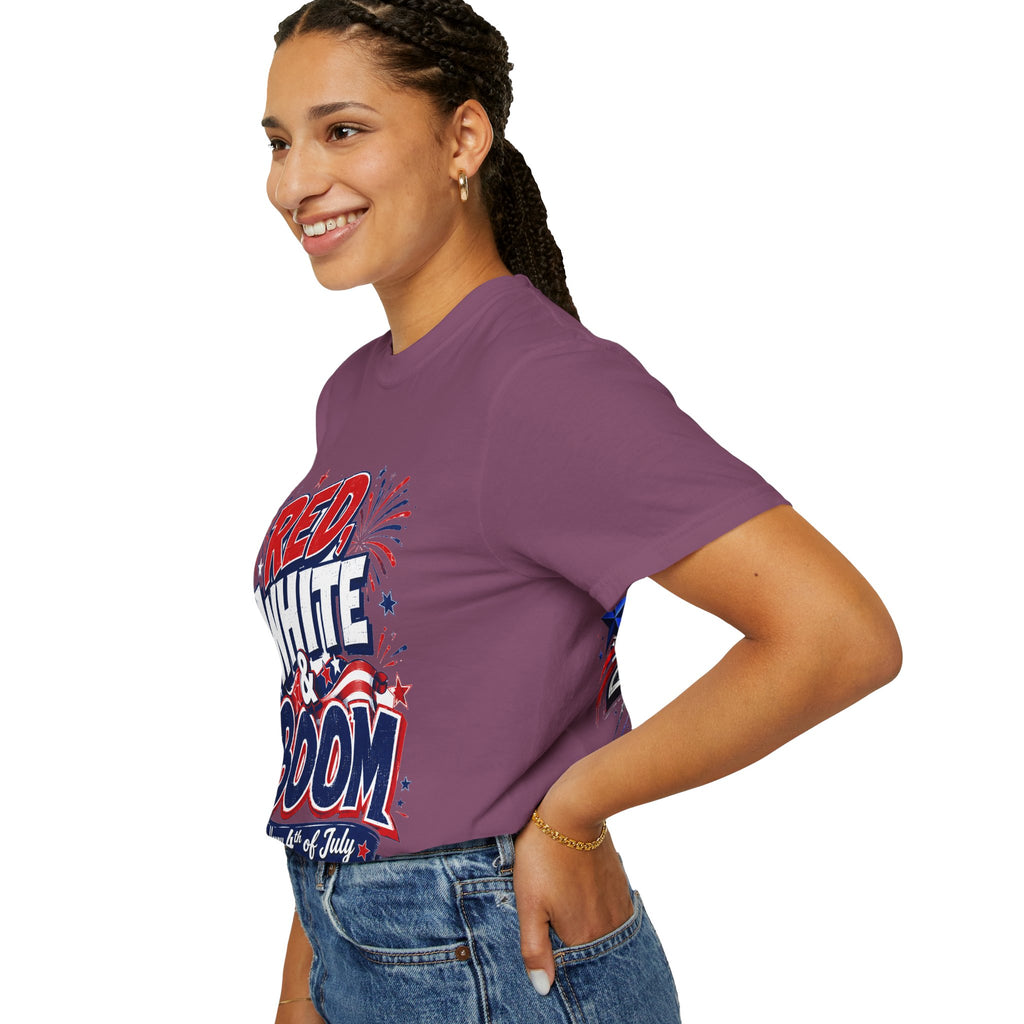 Red, White & Boom 4th of July T-Shirt