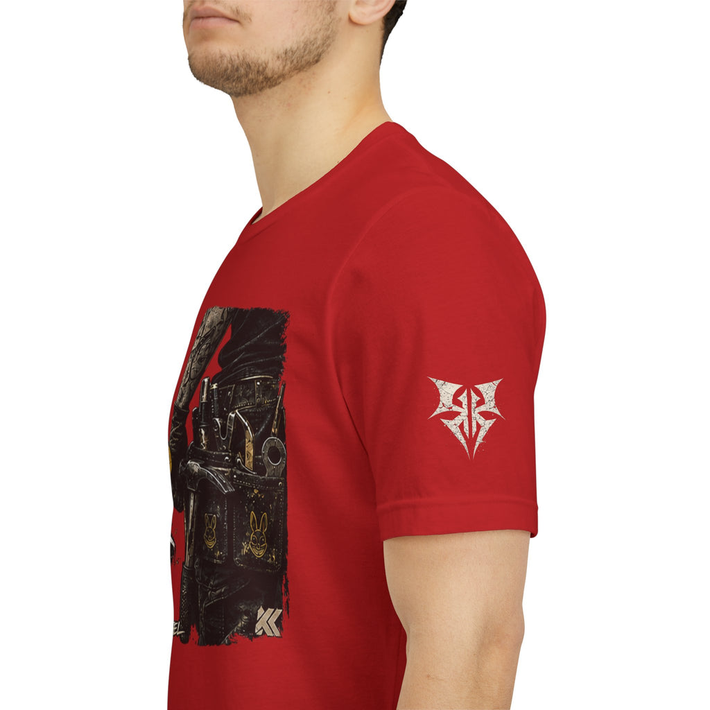 Grind Forever Graphic Tee — "Measure Twice, Grind Forever" Motivational Streetwear