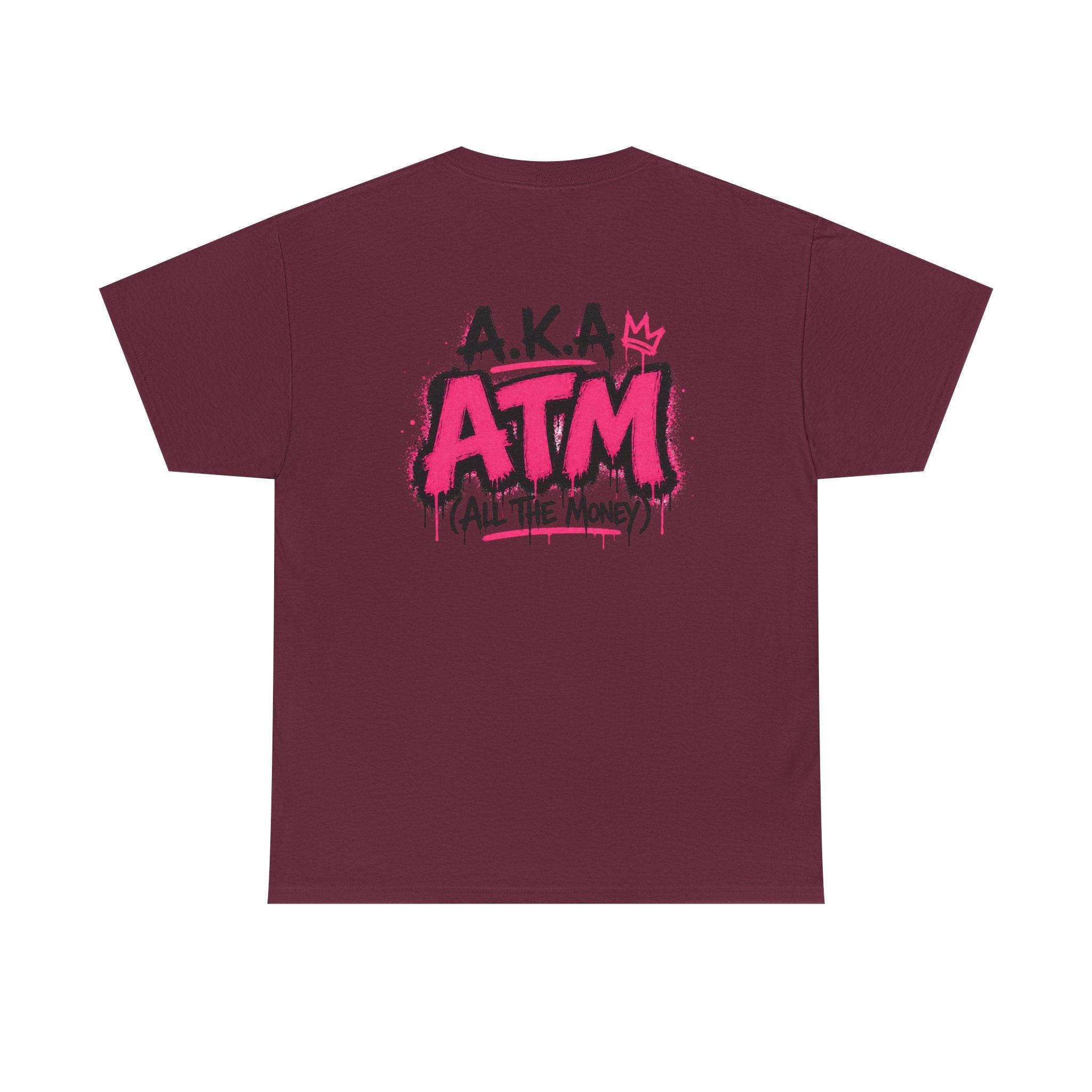 Mom Made of Money T-Shirt — 'A.K.A. ATM (All The Money)' Graphic Tee for Moms, Mother's Day Gift