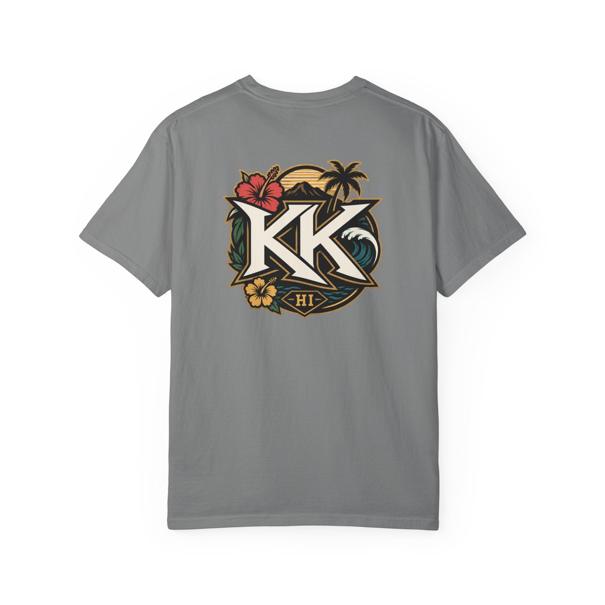 Hawaii Island Vibes T-Shirt — 'Island Time, Main Character Vibes' Tropical Tee