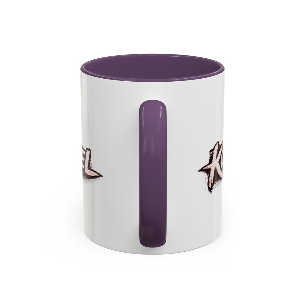 Dark Bunny Logo Accent Coffee Mug — 'Kartel' Graphic 11/15oz