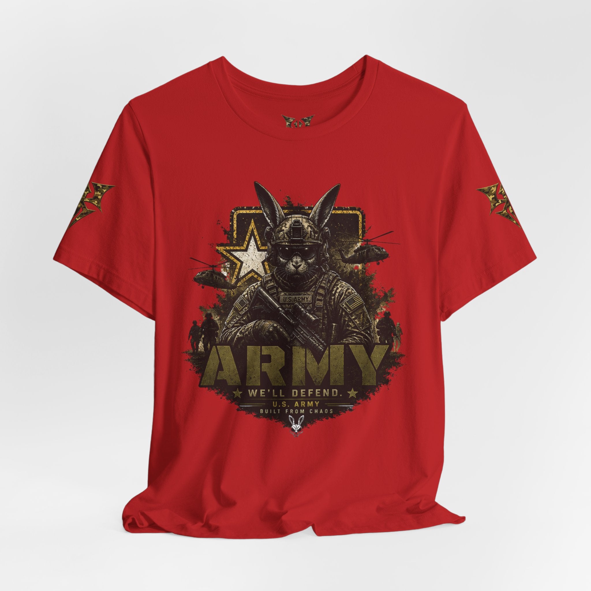 Army K9 Tactical Tee — “LOCK 'N' LOAD, PULL THE TRIGGER, KILL THAT SONOFAWOOF”