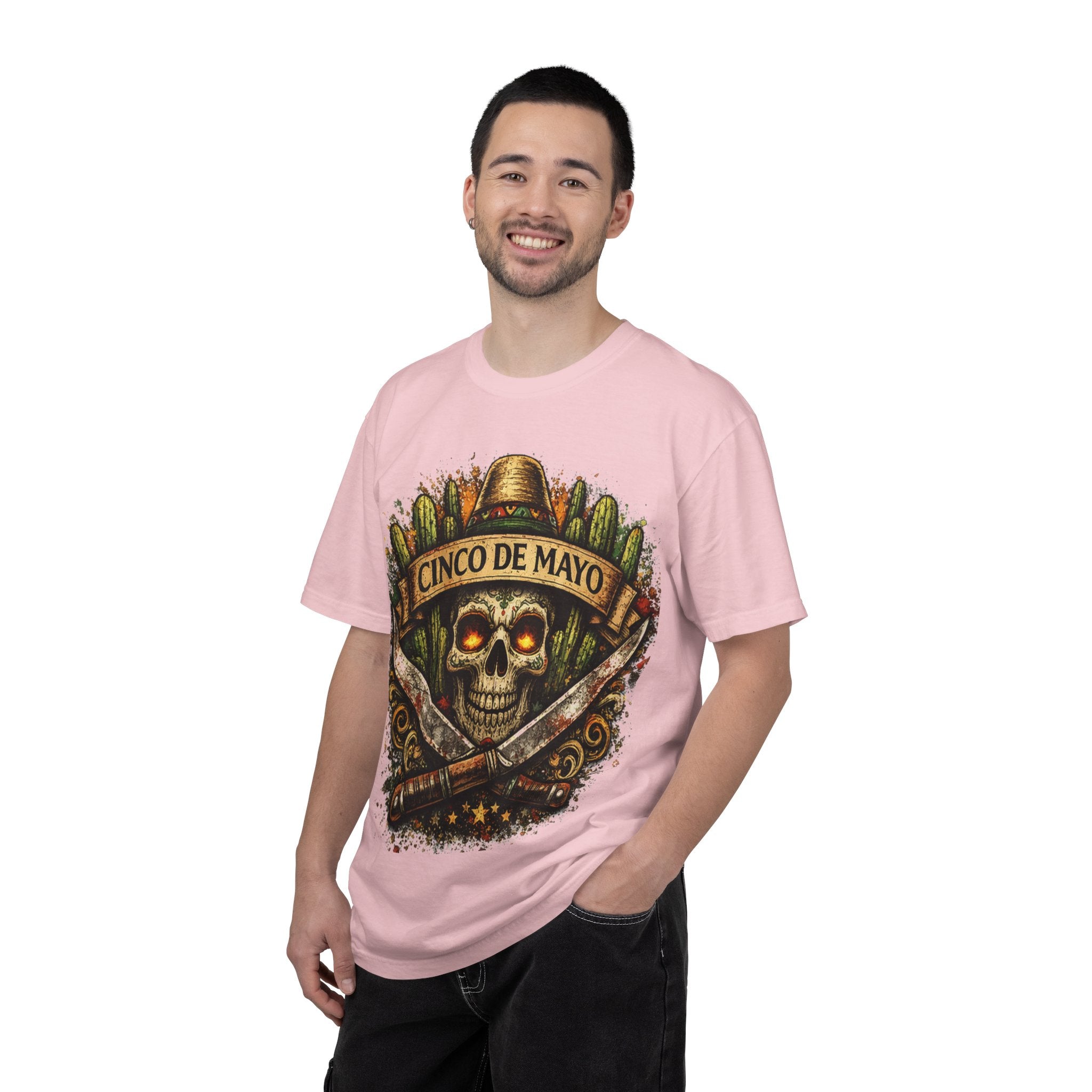Cinco de Mayo Skull T-Shirt — Mexican Fiesta Graphic Tee