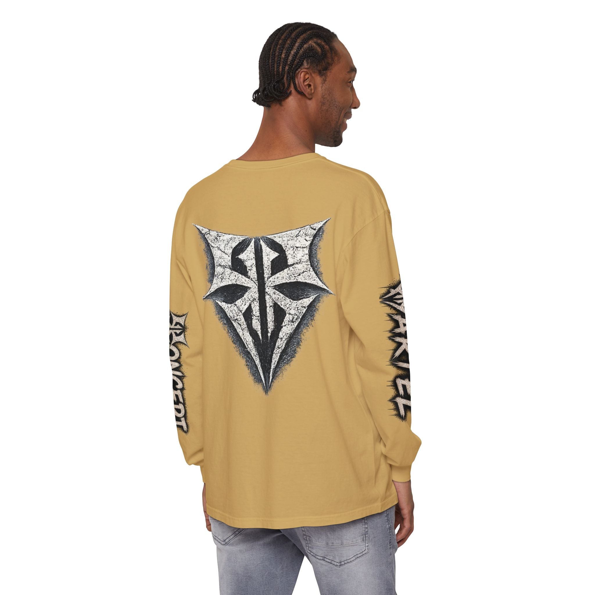 Built Not Bought Long Sleeve T-Shirt — Mechanic/Builder Graphic Tee