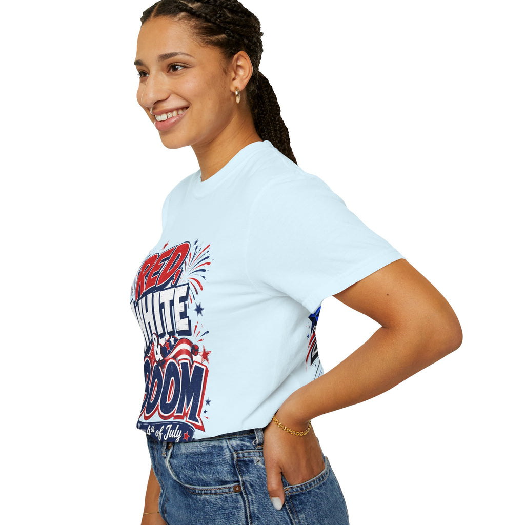 Red, White & Boom 4th of July T-Shirt