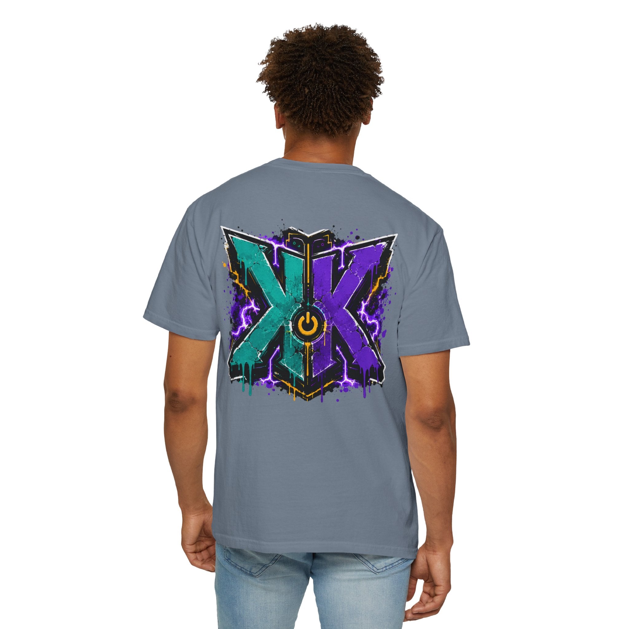 Aura On, Still Outside T-Shirt — Urban Graffiti Gaming Tee
