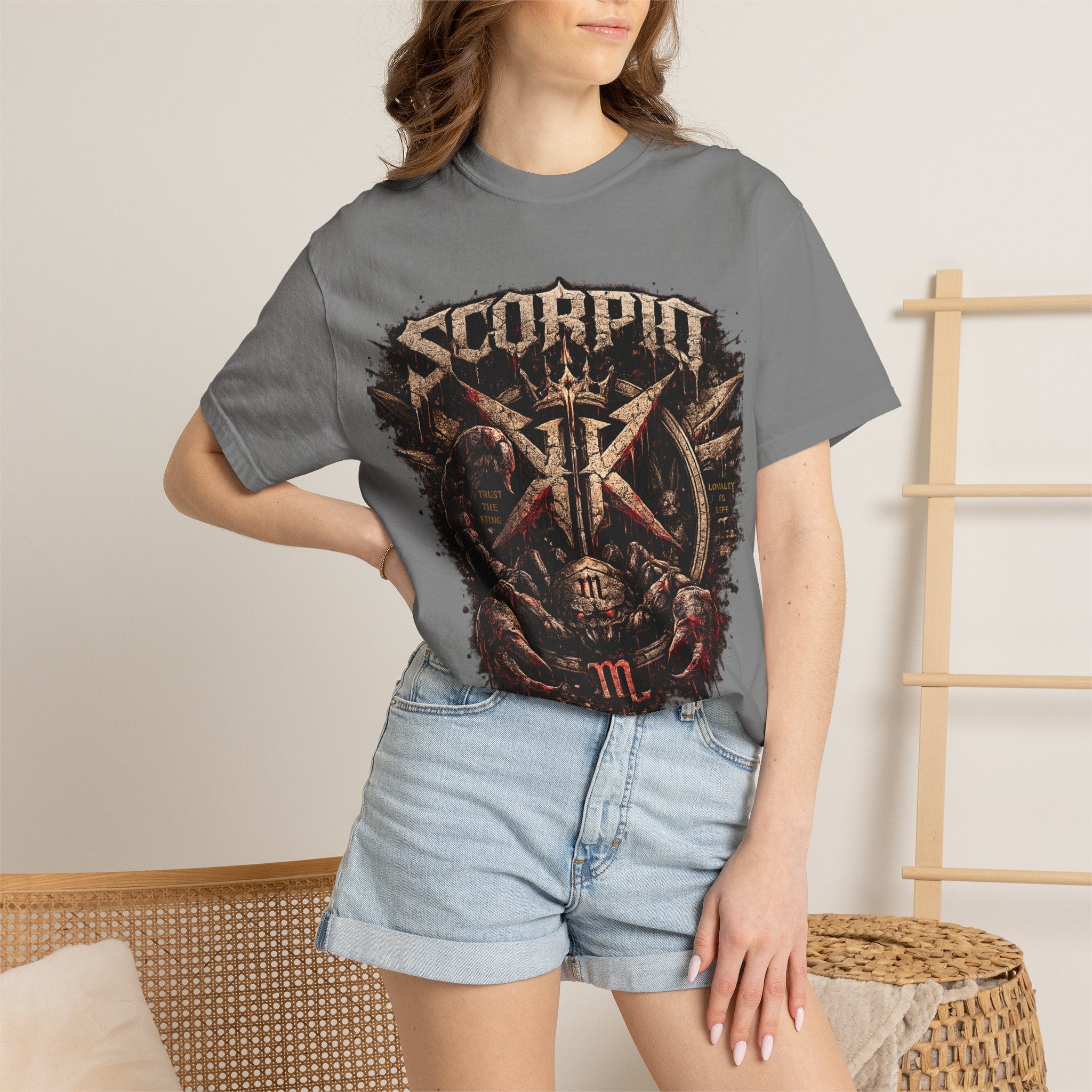 Scorpio Zodiac Graphic T‑Shirt