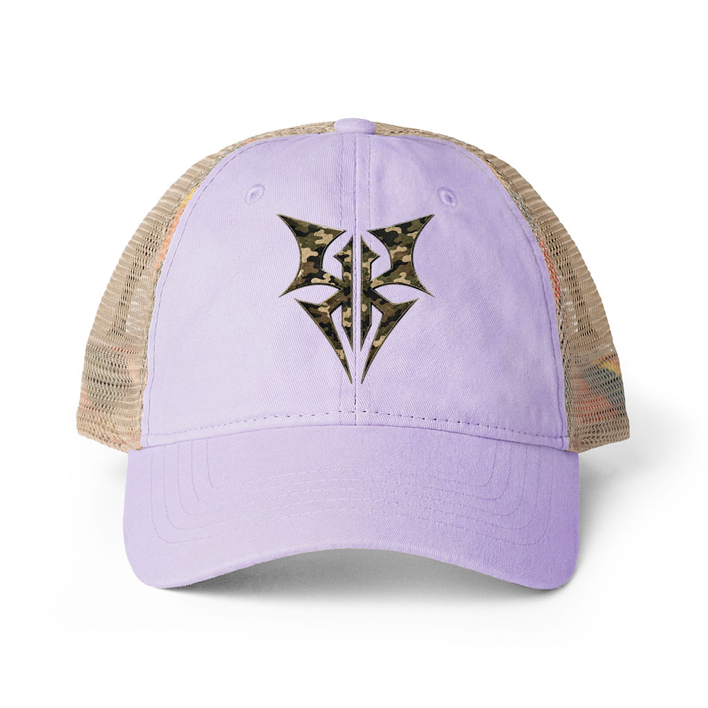 Women's Washed Mesh-Back Cap
