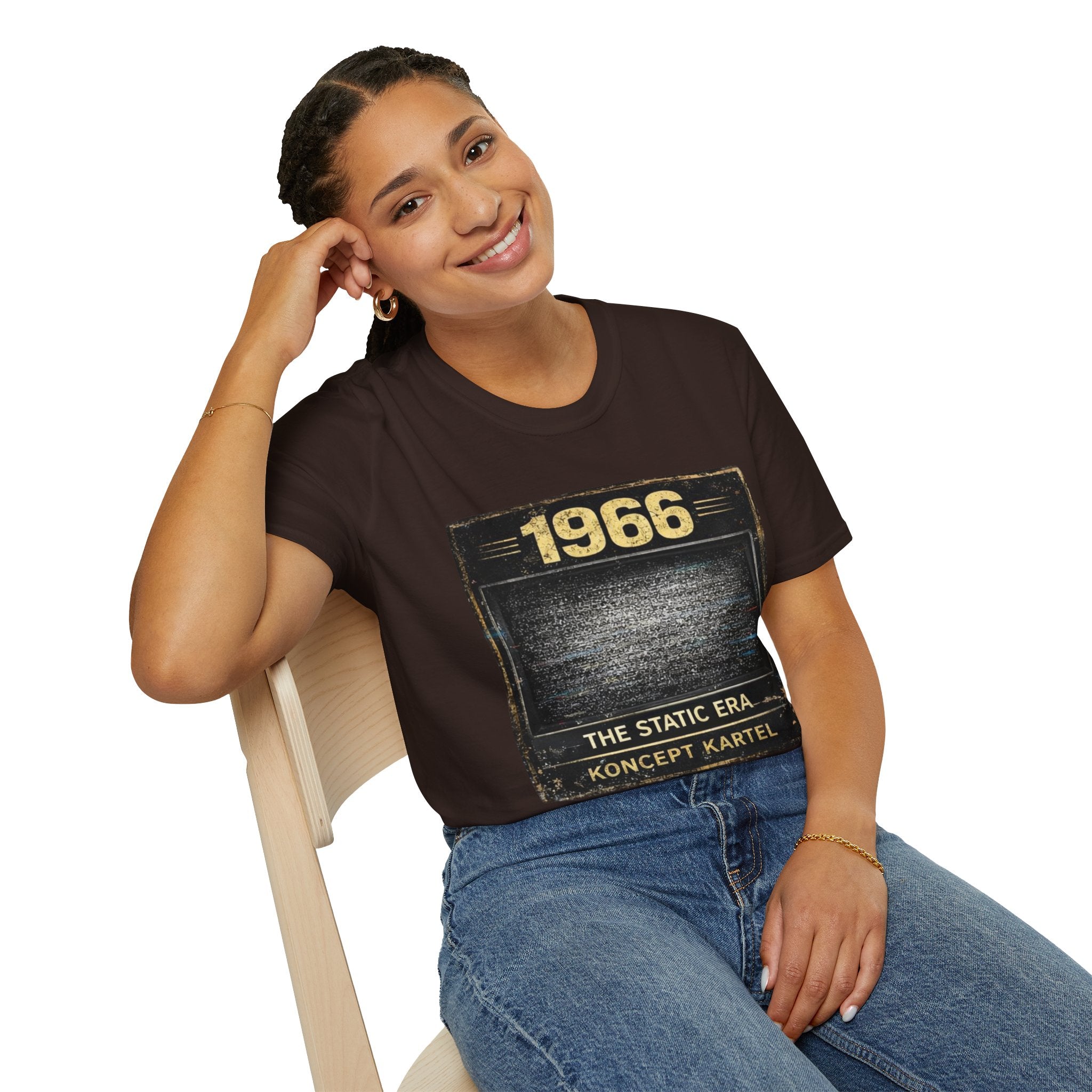 1966 Vintage Camera Graphic T-Shirt — Retro Photography Tee