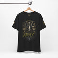 Army We Lead The Way Graphic Tee — Military Skull & Flag T-Shirt
