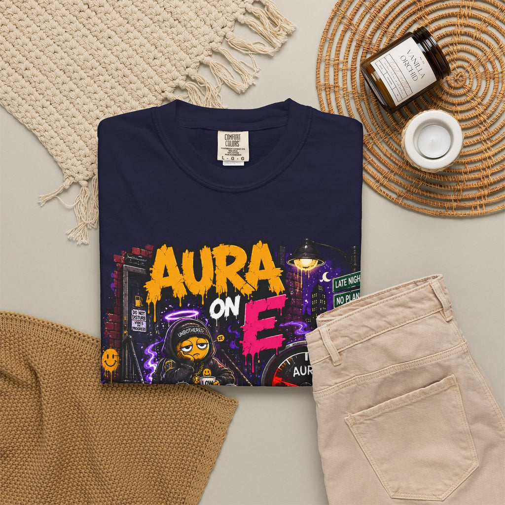 Aura On, Still Outside T-Shirt — Urban Graffiti Gaming Tee