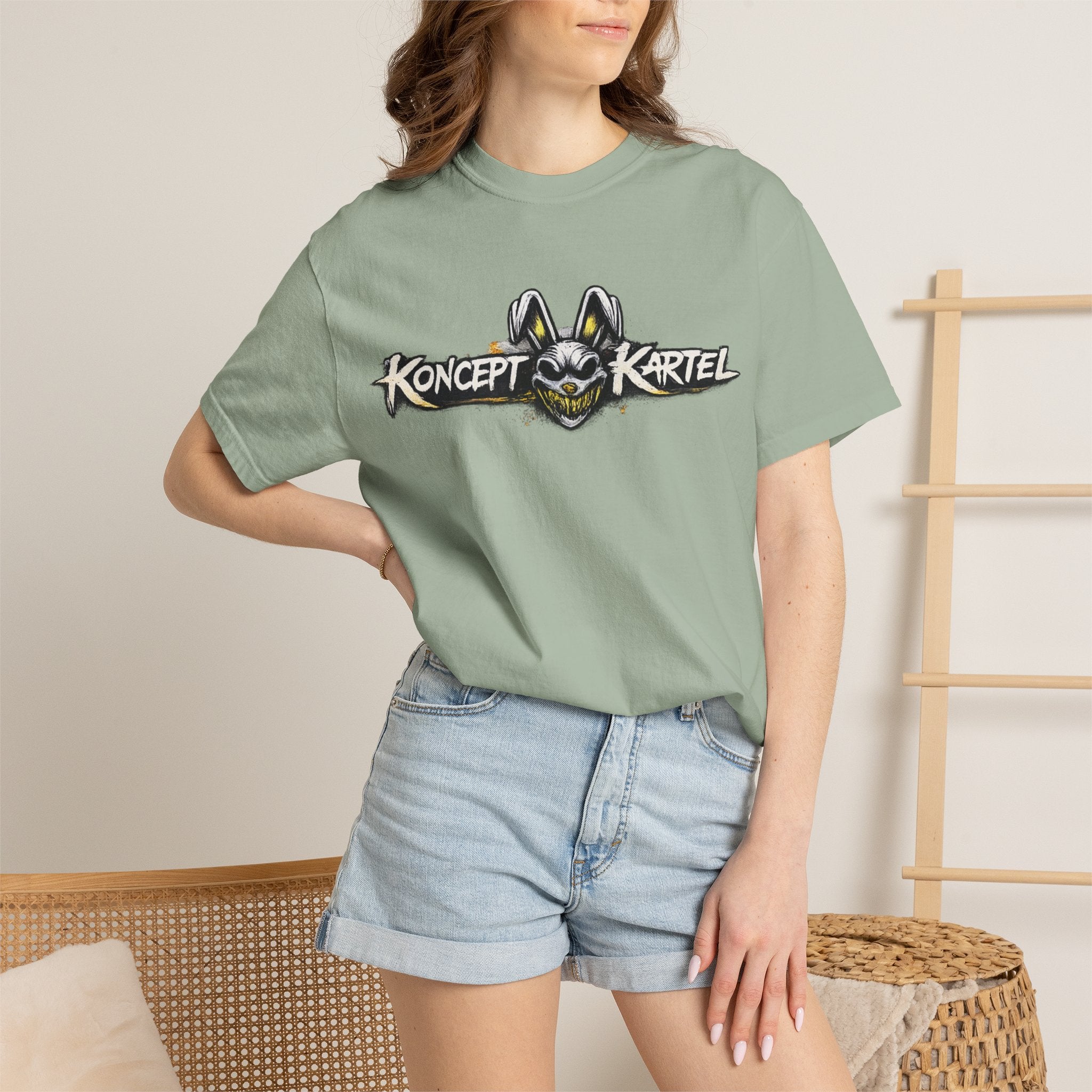 T-Shirt — Koncept Kartel “Warning: Creative Chaos” Graphic Tee