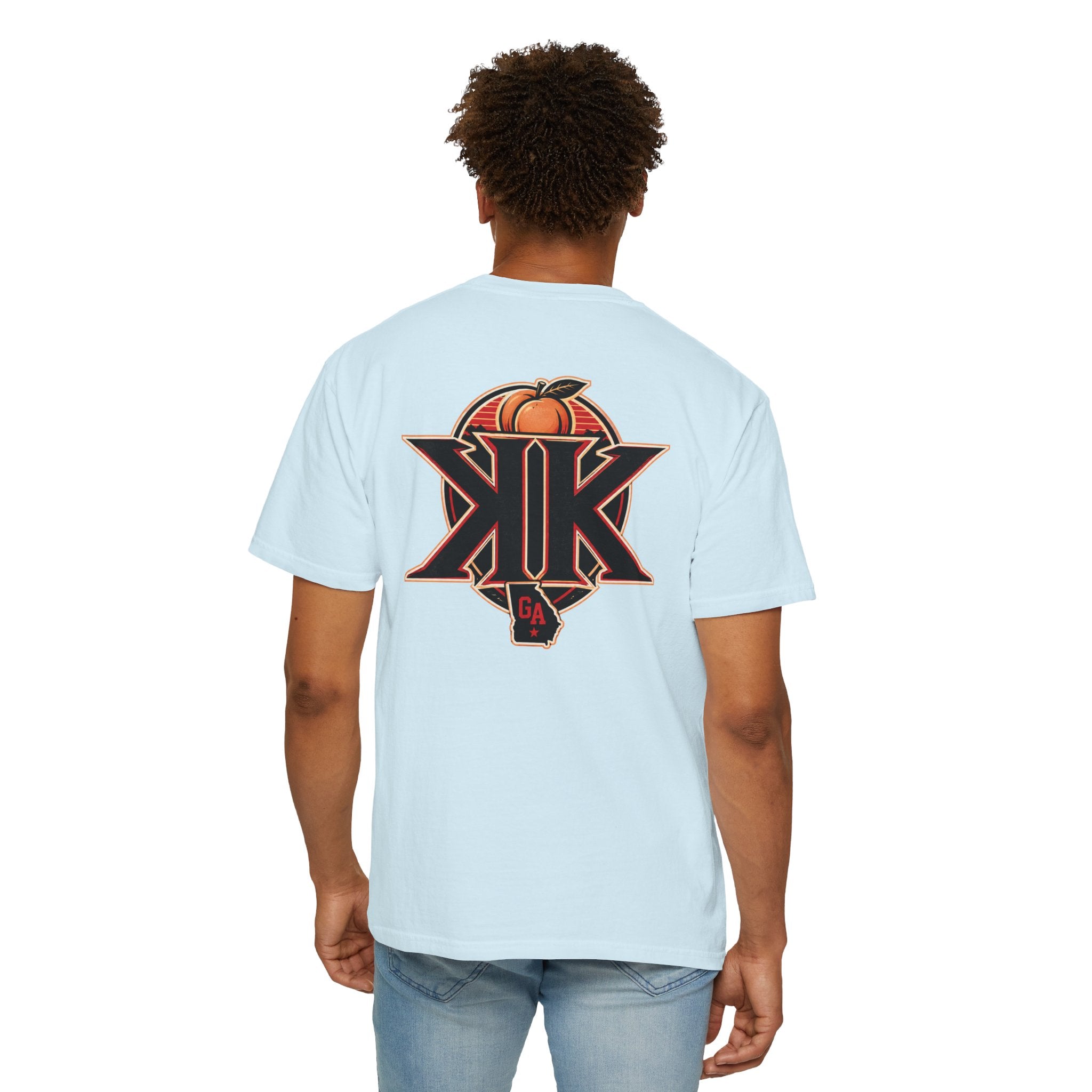 Georgia Peach Vintage Graphic T-Shirt — Atlanta Street Food & Peach State Design