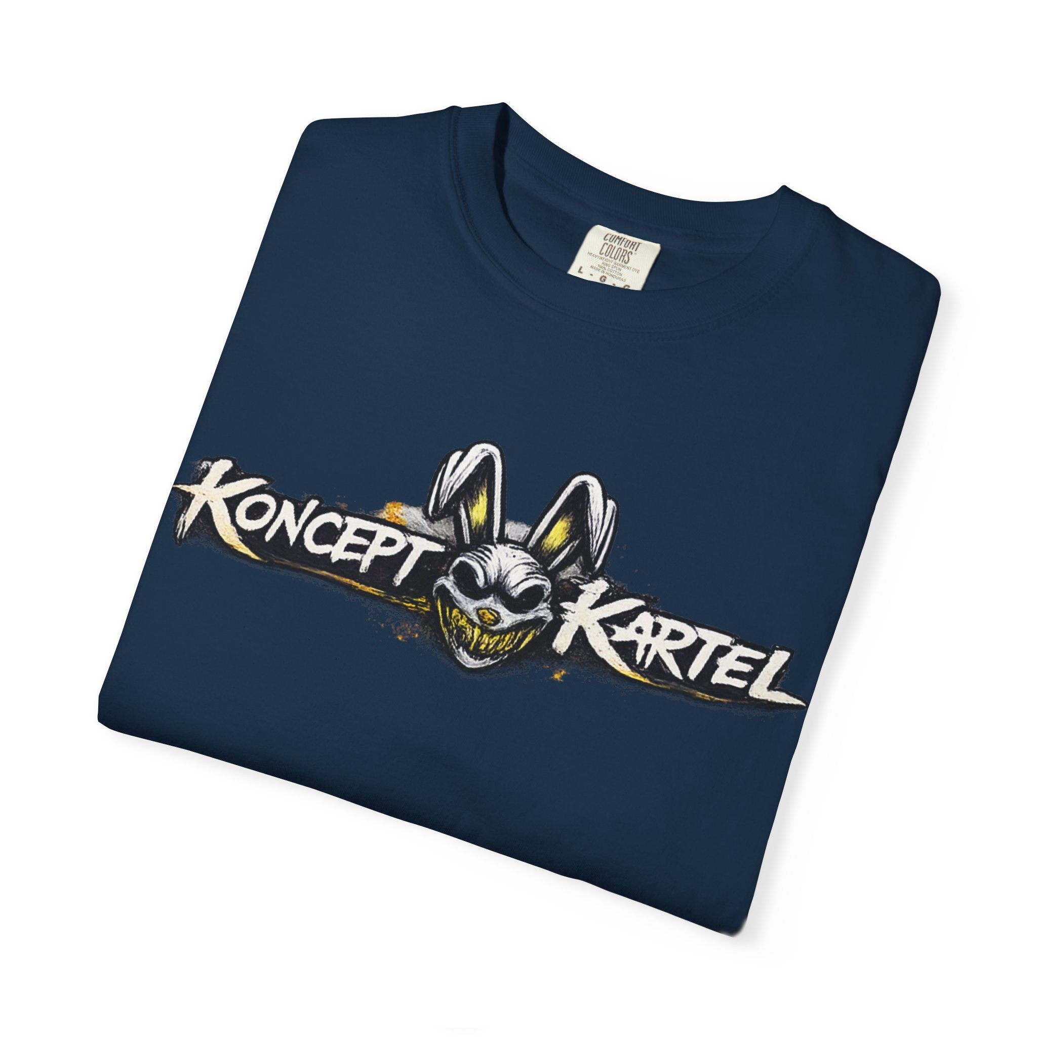 T-Shirt — Koncept Kartel “Warning: Creative Chaos” Graphic Tee
