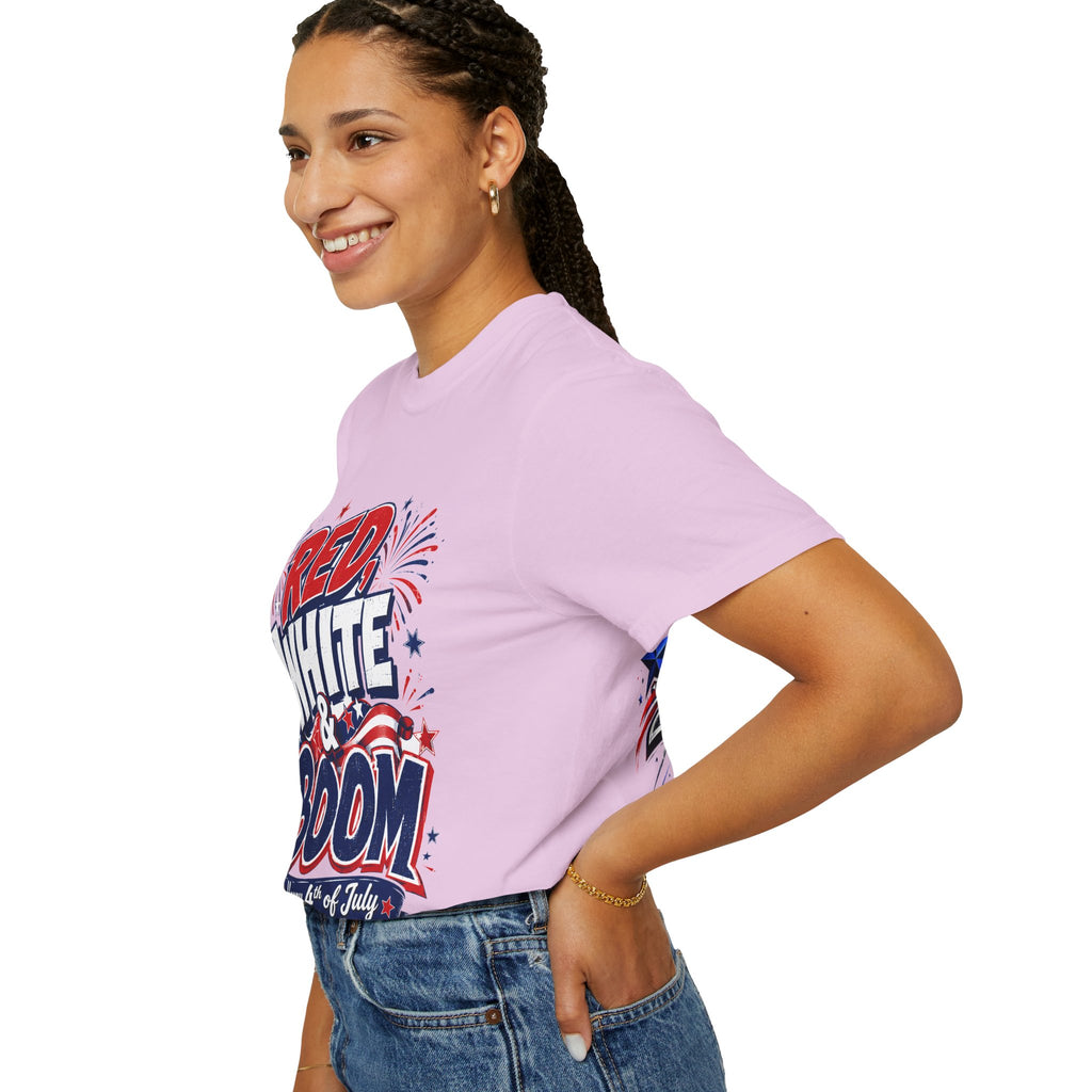 Red, White & Boom 4th of July T-Shirt