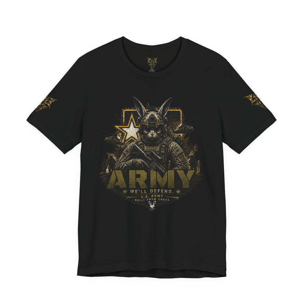 Army K9 Tactical Tee — “LOCK 'N' LOAD, PULL THE TRIGGER, KILL THAT SONOFAWOOF”