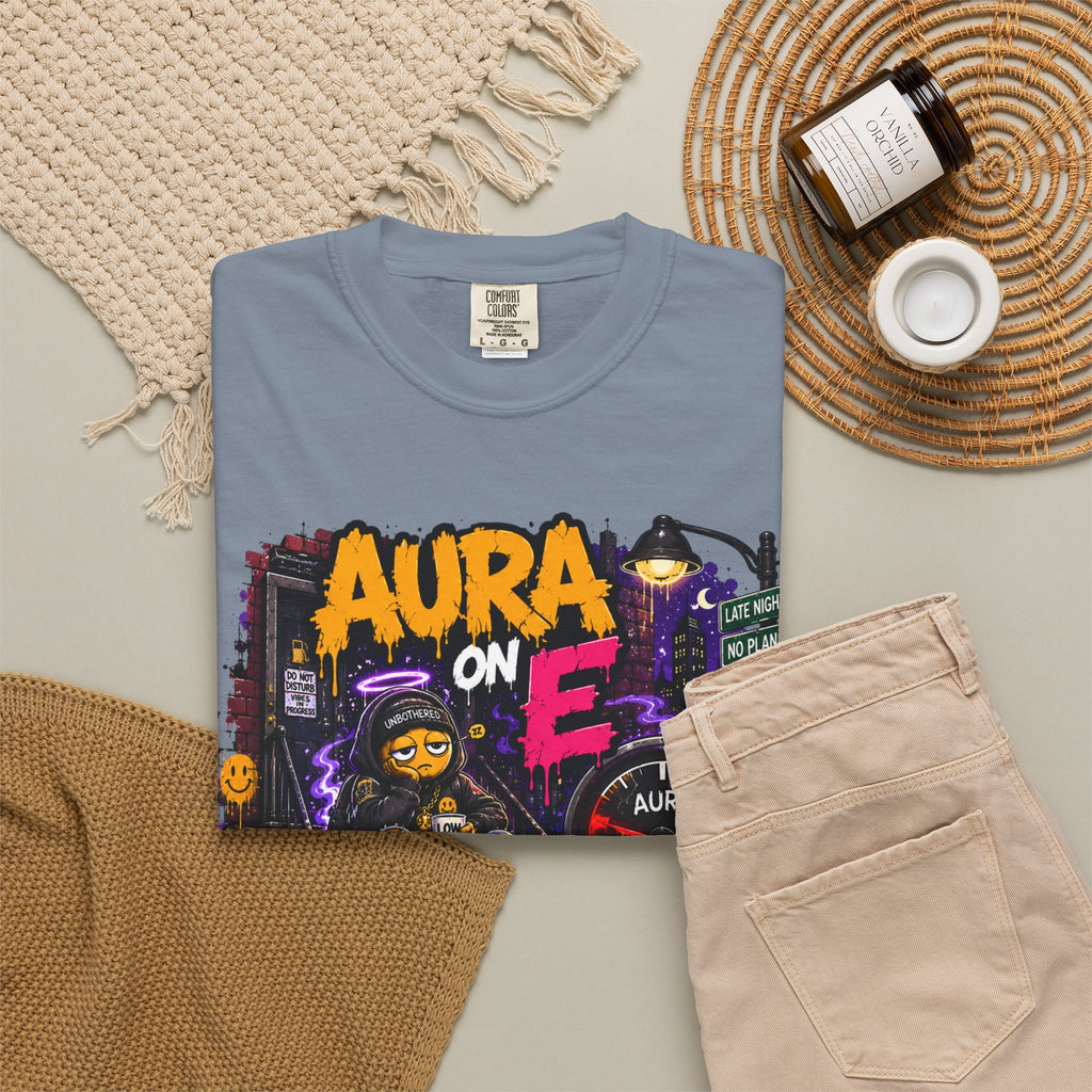 Aura On, Still Outside T-Shirt — Urban Graffiti Gaming Tee