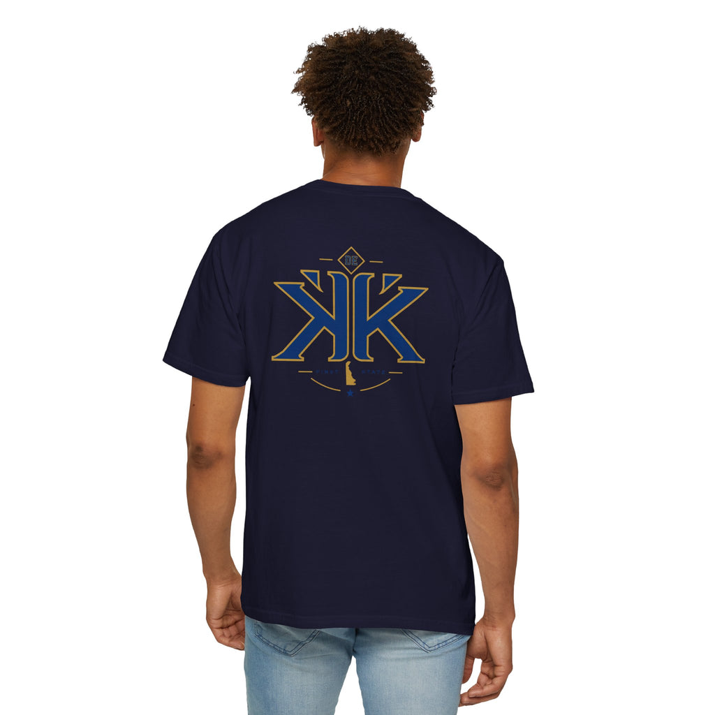 Delaware Frog Graphic T-Shirt — 'First State, Last Laugh' Coastal Souvenir Tee