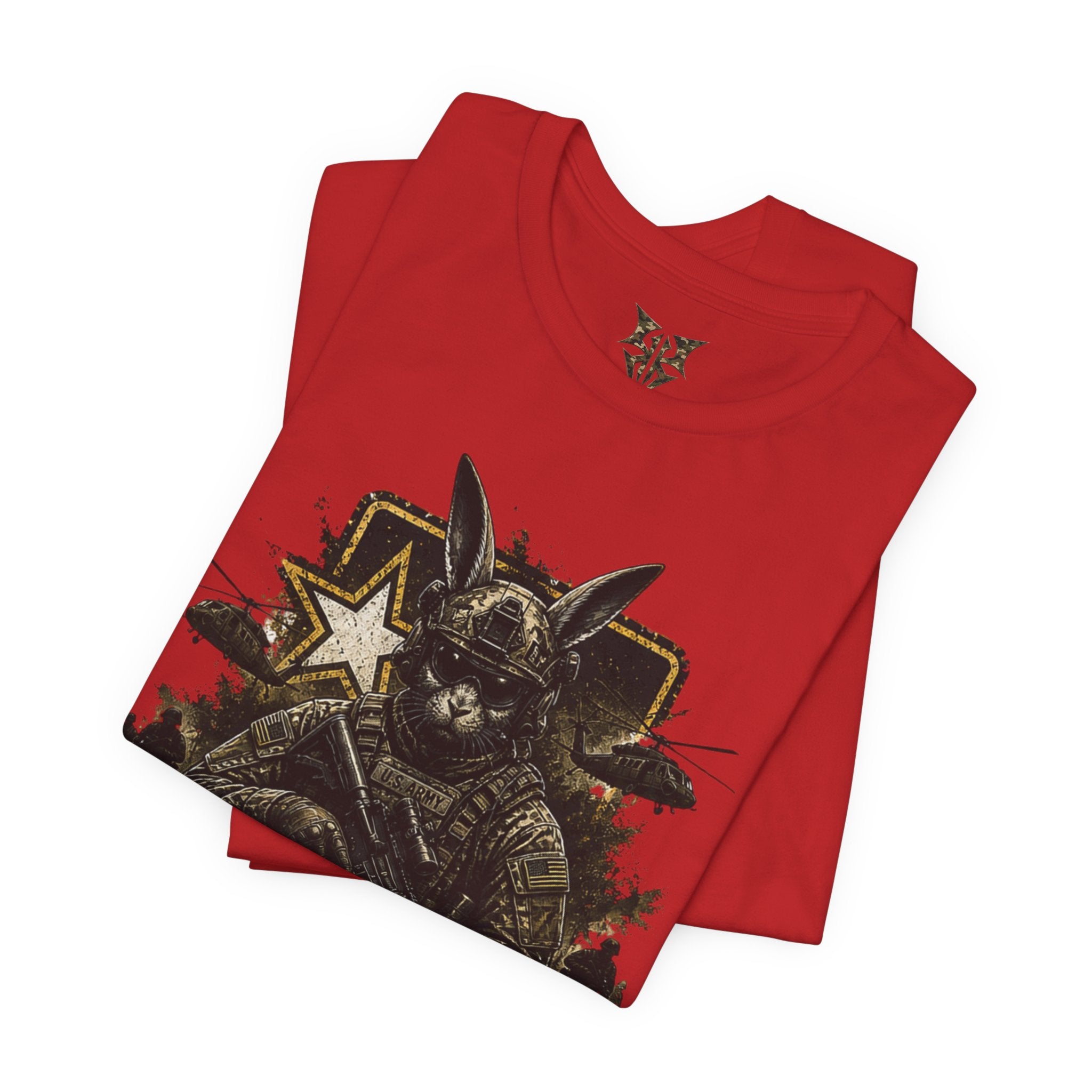 Army K9 Tactical Tee — “LOCK 'N' LOAD, PULL THE TRIGGER, KILL THAT SONOFAWOOF”