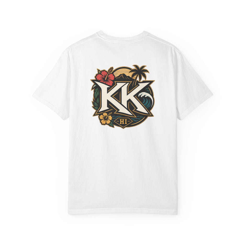 Hawaii Island Vibes T-Shirt — 'Island Time, Main Character Vibes' Tropical Tee