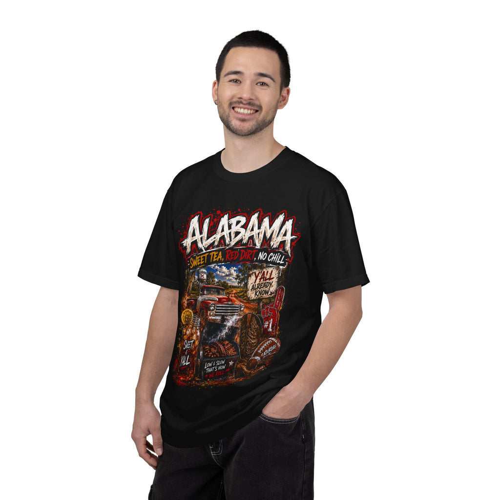 Alabama Vintage Truck T-Shirt — Sweet Tea, No Chill Graphic Tee