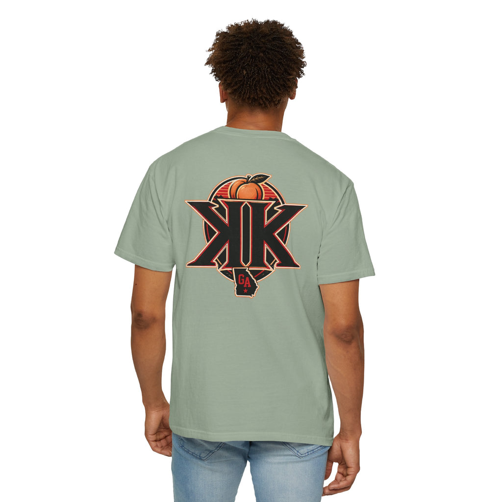 Georgia Peach Vintage Graphic T-Shirt — Atlanta Street Food & Peach State Design