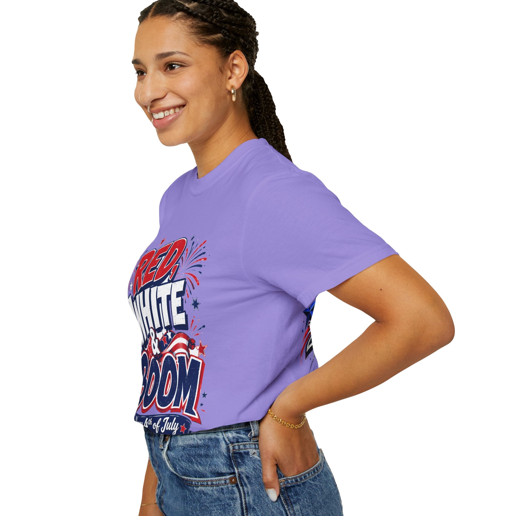 Red, White & Boom 4th of July T-Shirt