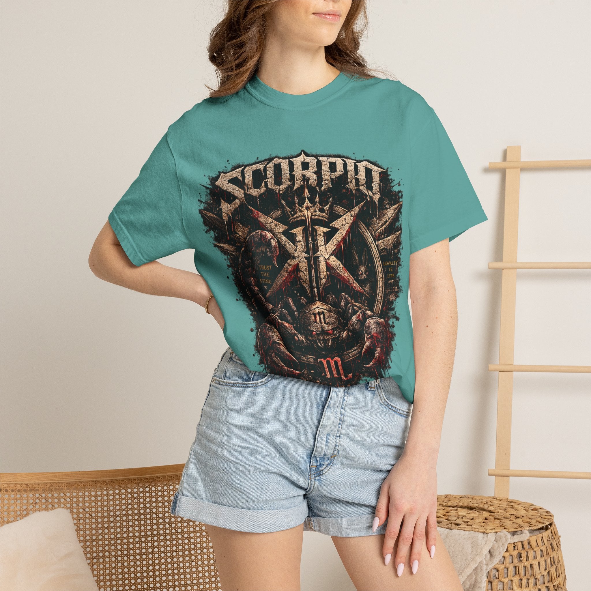 Scorpio Zodiac Graphic T‑Shirt