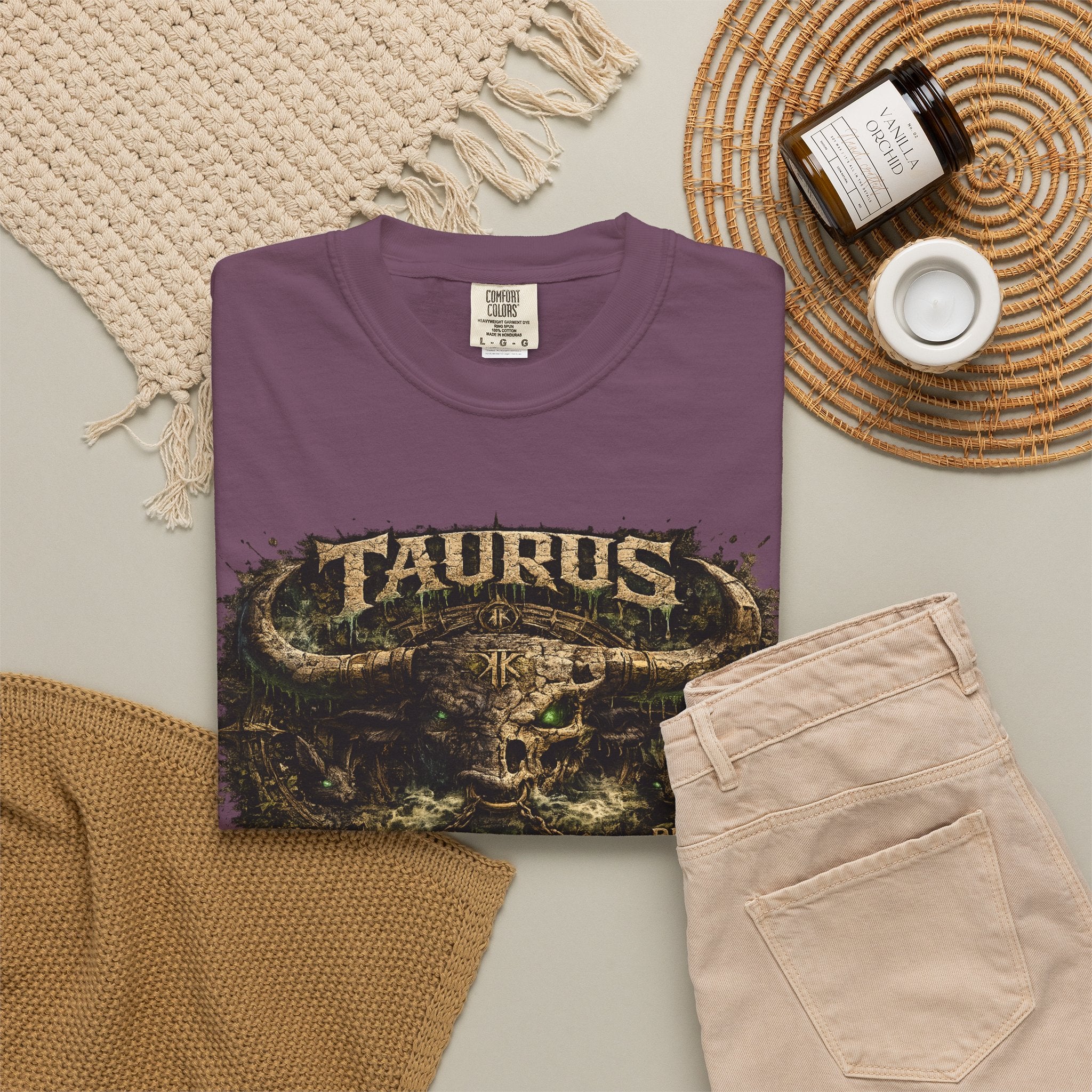 Taurus Zodiac T-Shirt — 'Built to Endure' Graphic Tee