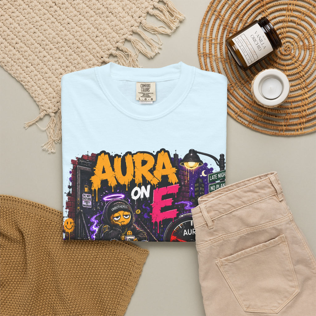 Aura On, Still Outside T-Shirt — Urban Graffiti Gaming Tee