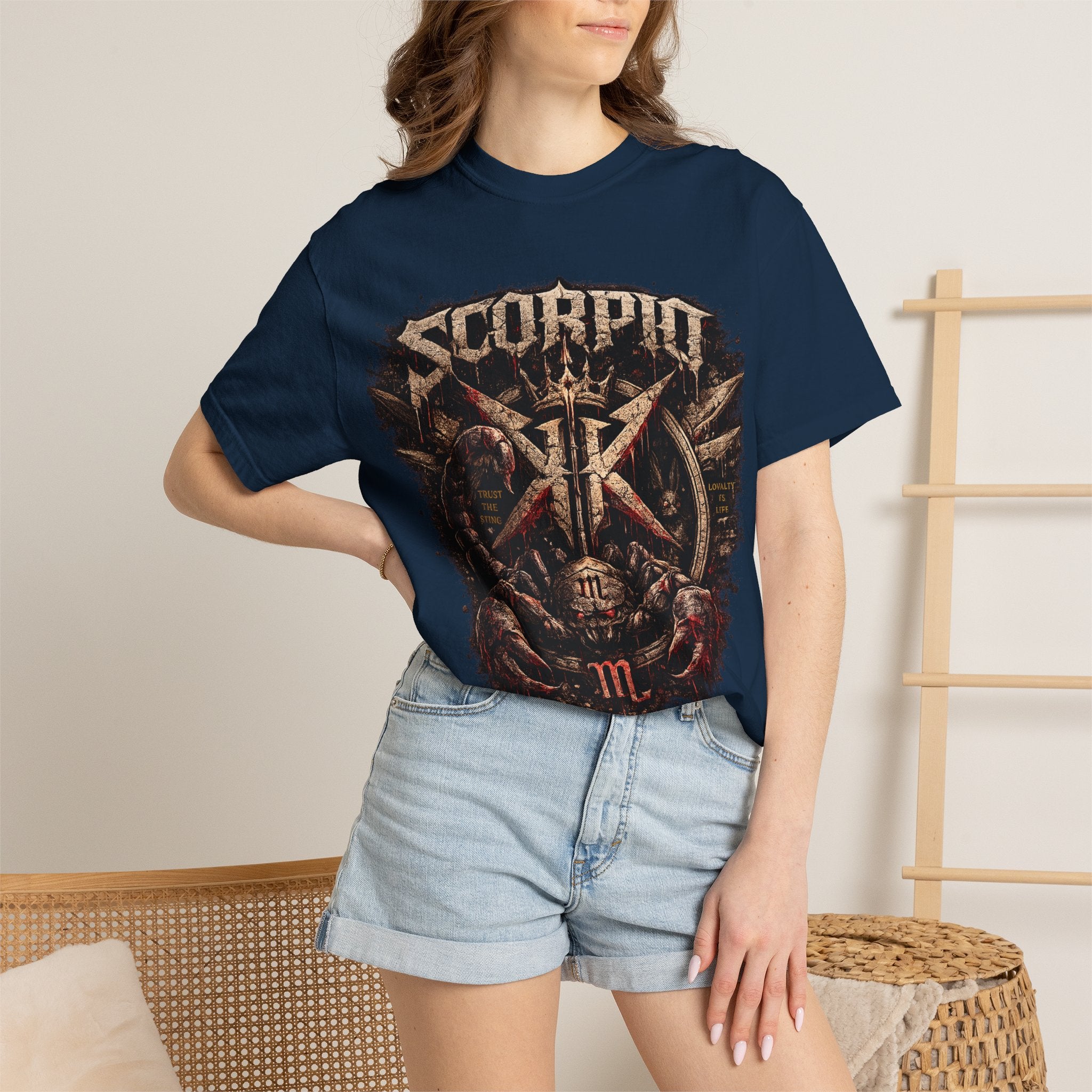 Scorpio Zodiac Graphic T‑Shirt