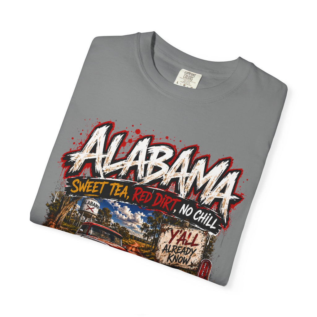 Alabama Vintage Truck T-Shirt — Sweet Tea, No Chill Graphic Tee