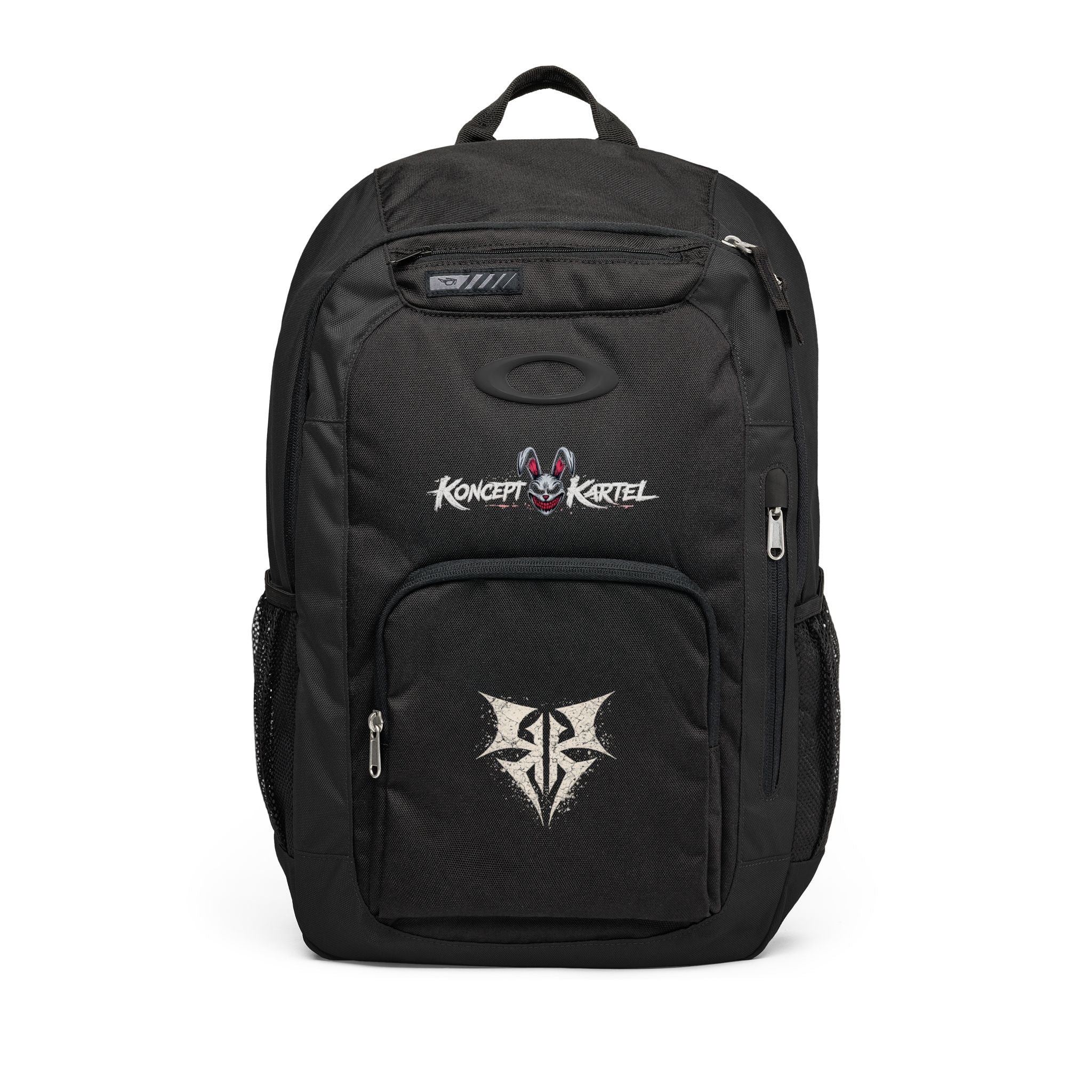 Enduro 22L Backpack — Rugged Outdoor Daypack with 'Knight Metal' & Wolf Emblems