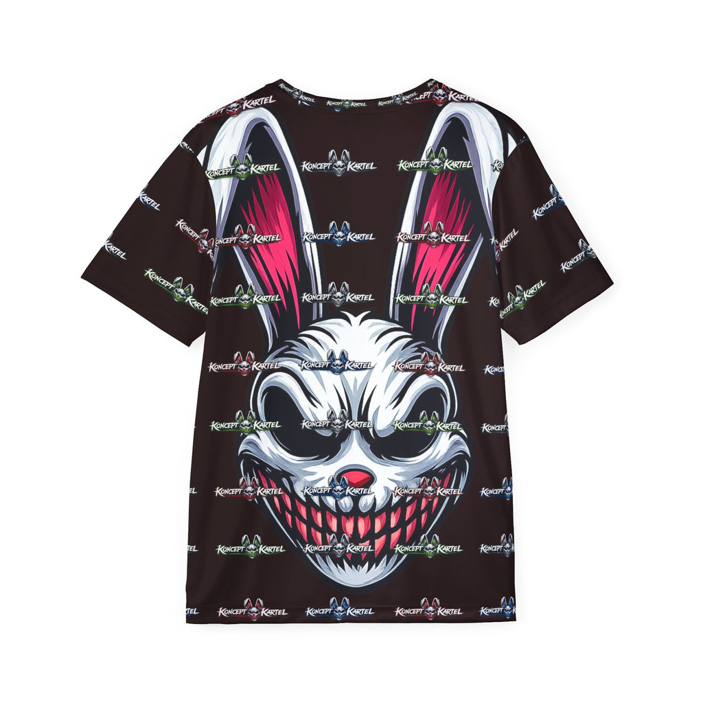 Men's Graphic Jersey — Scary Bunny Skull All-Over Print