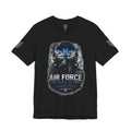 Air Force Pilot Mask Tee — "Air Force Above All" Military Aviation T-Shirt