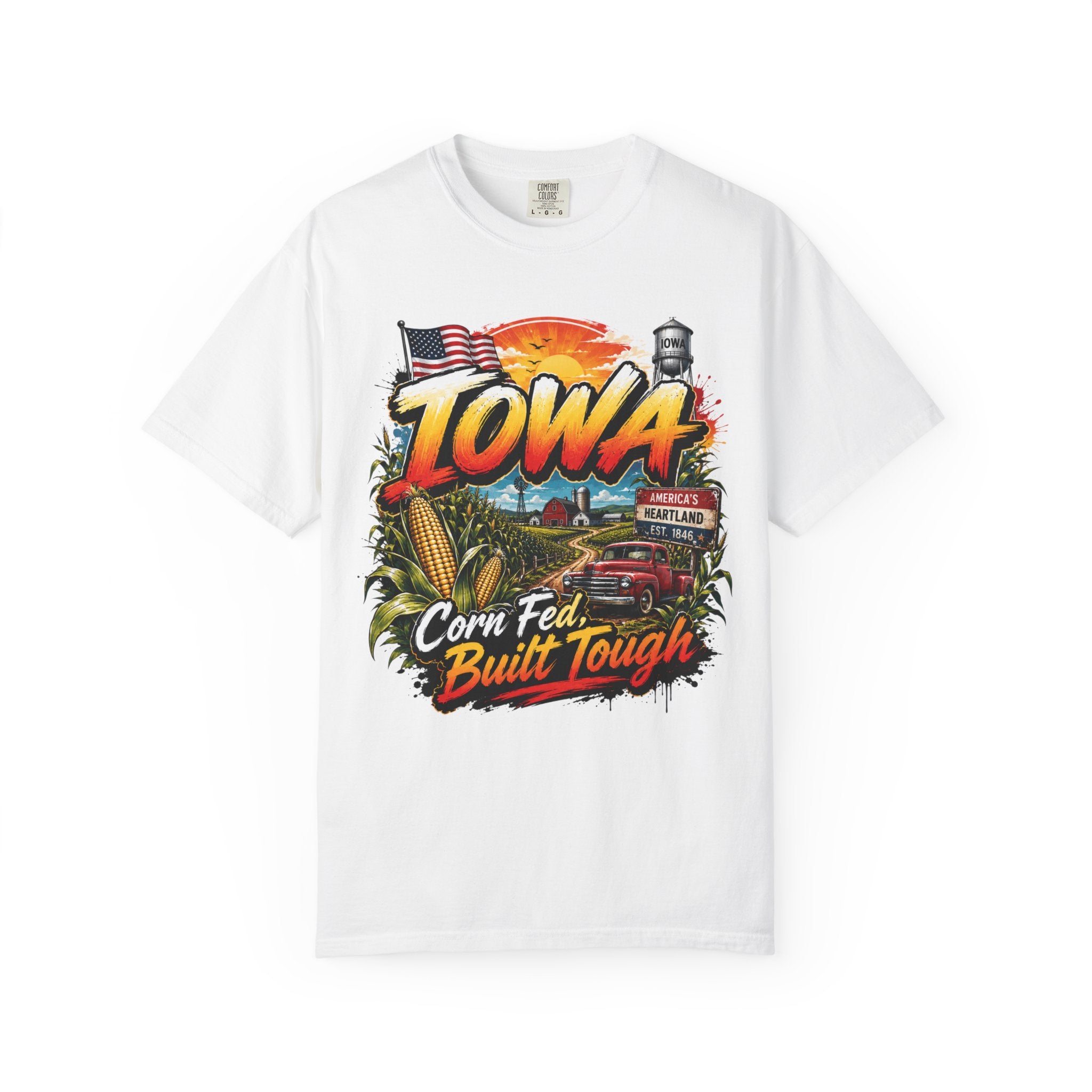 Iowa Corn-Fed 'Built Tough' T-Shirt