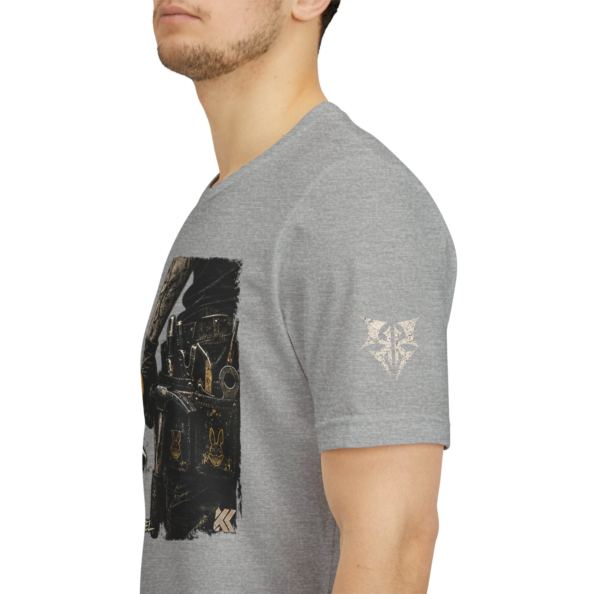 Grind Forever Graphic Tee — "Measure Twice, Grind Forever" Motivational Streetwear