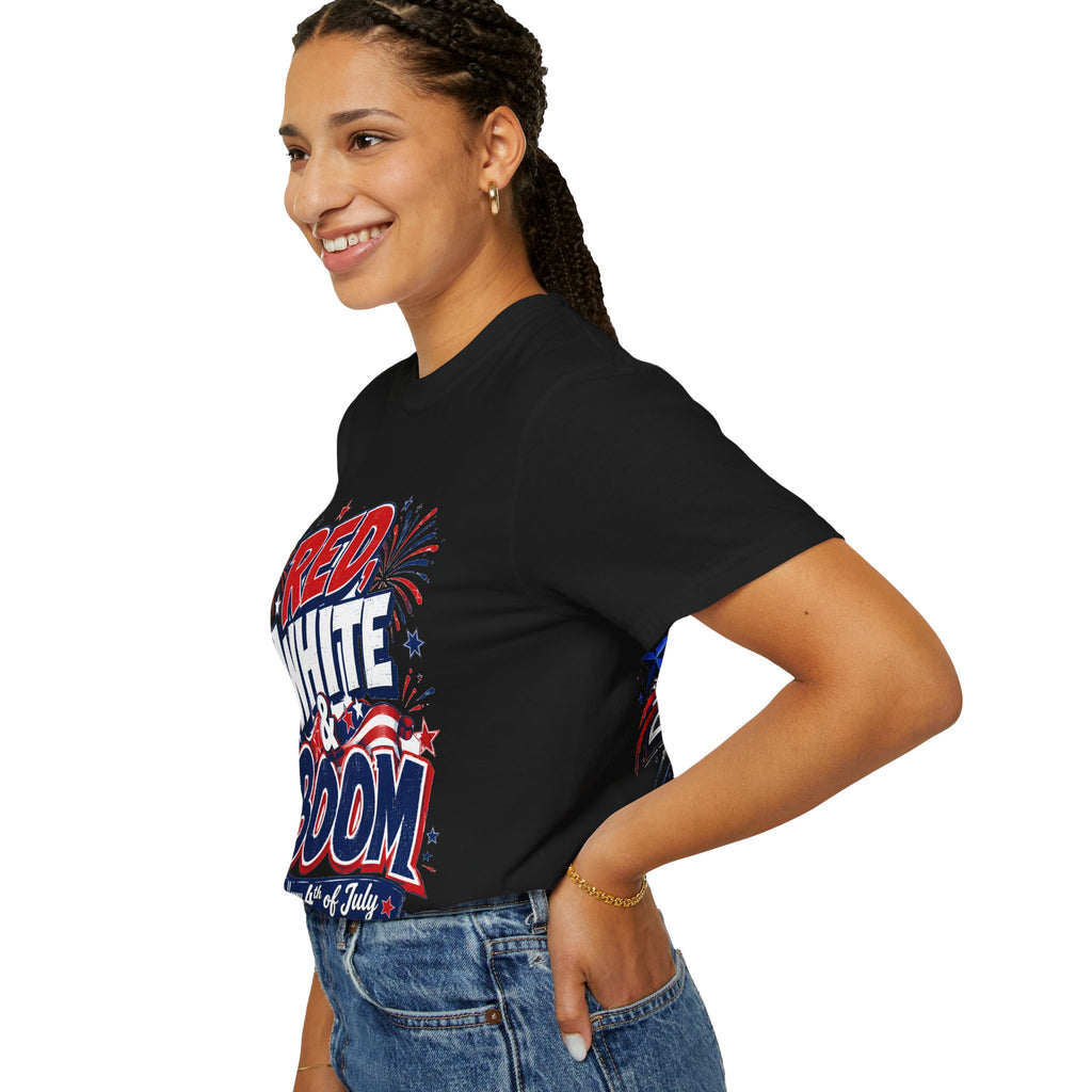 Red, White & Boom 4th of July T-Shirt