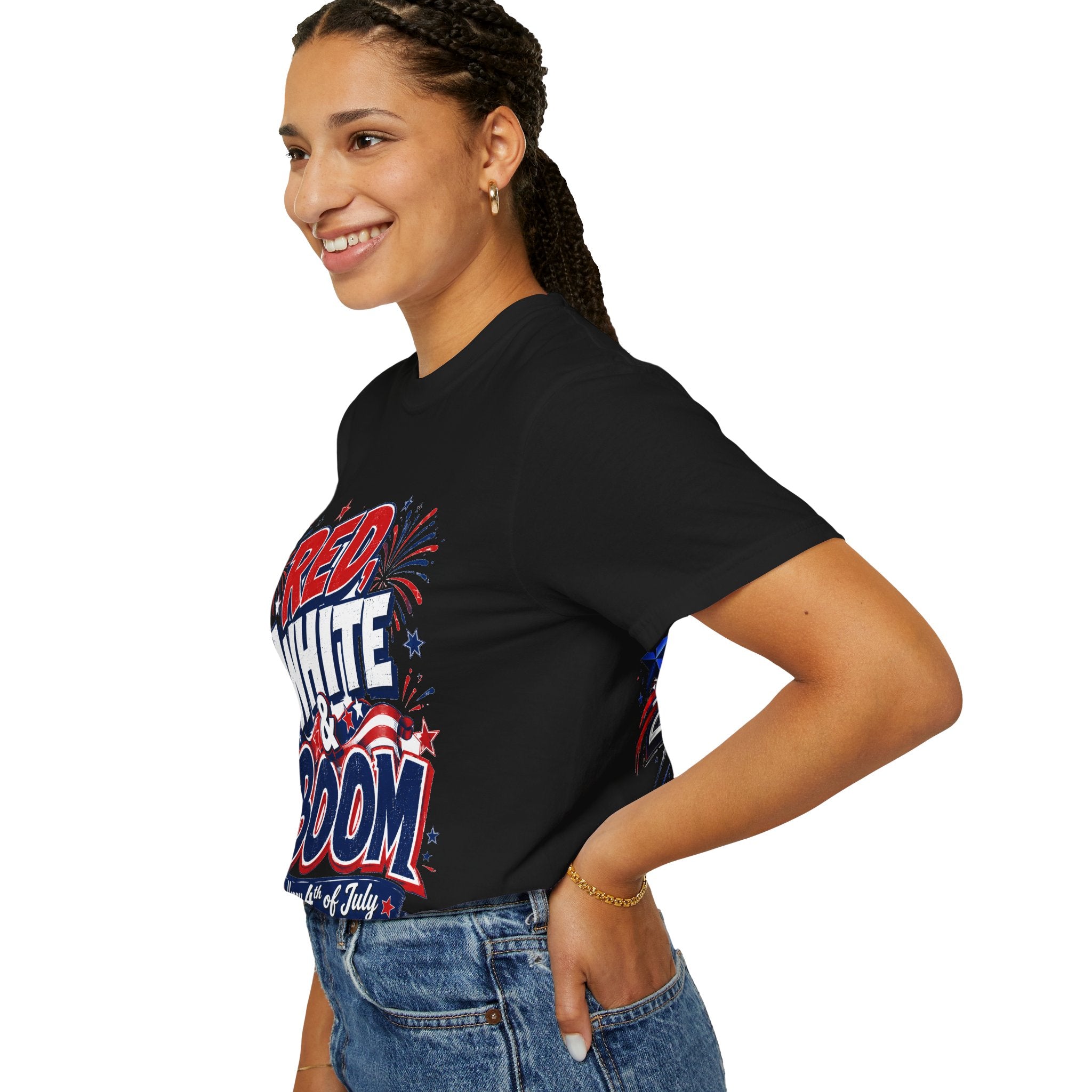 Red, White & Boom 4th of July T-Shirt