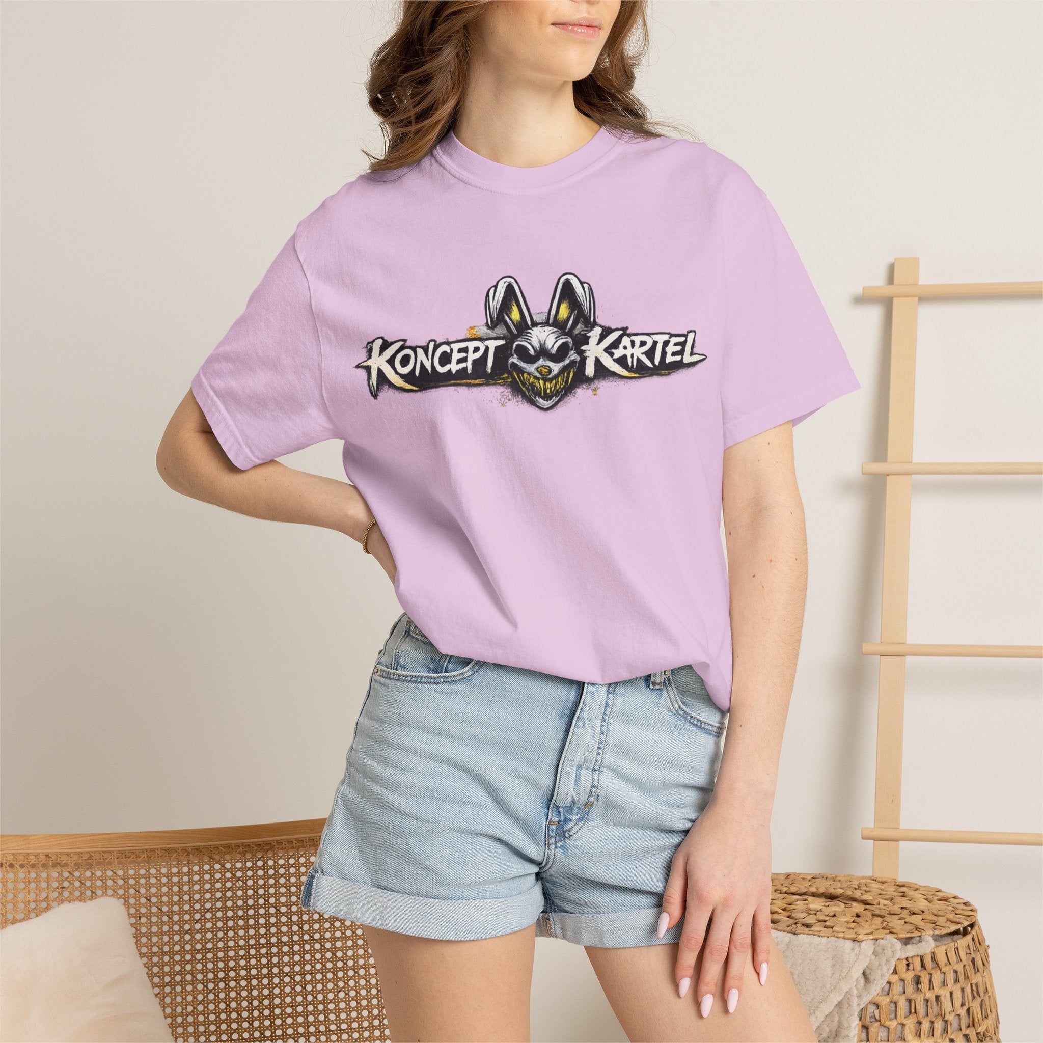 T-Shirt — Koncept Kartel “Warning: Creative Chaos” Graphic Tee