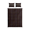 Dark Logo Cotton Bed Set – 'Concept' & 'Artel' Pillowcase Duvet Cover