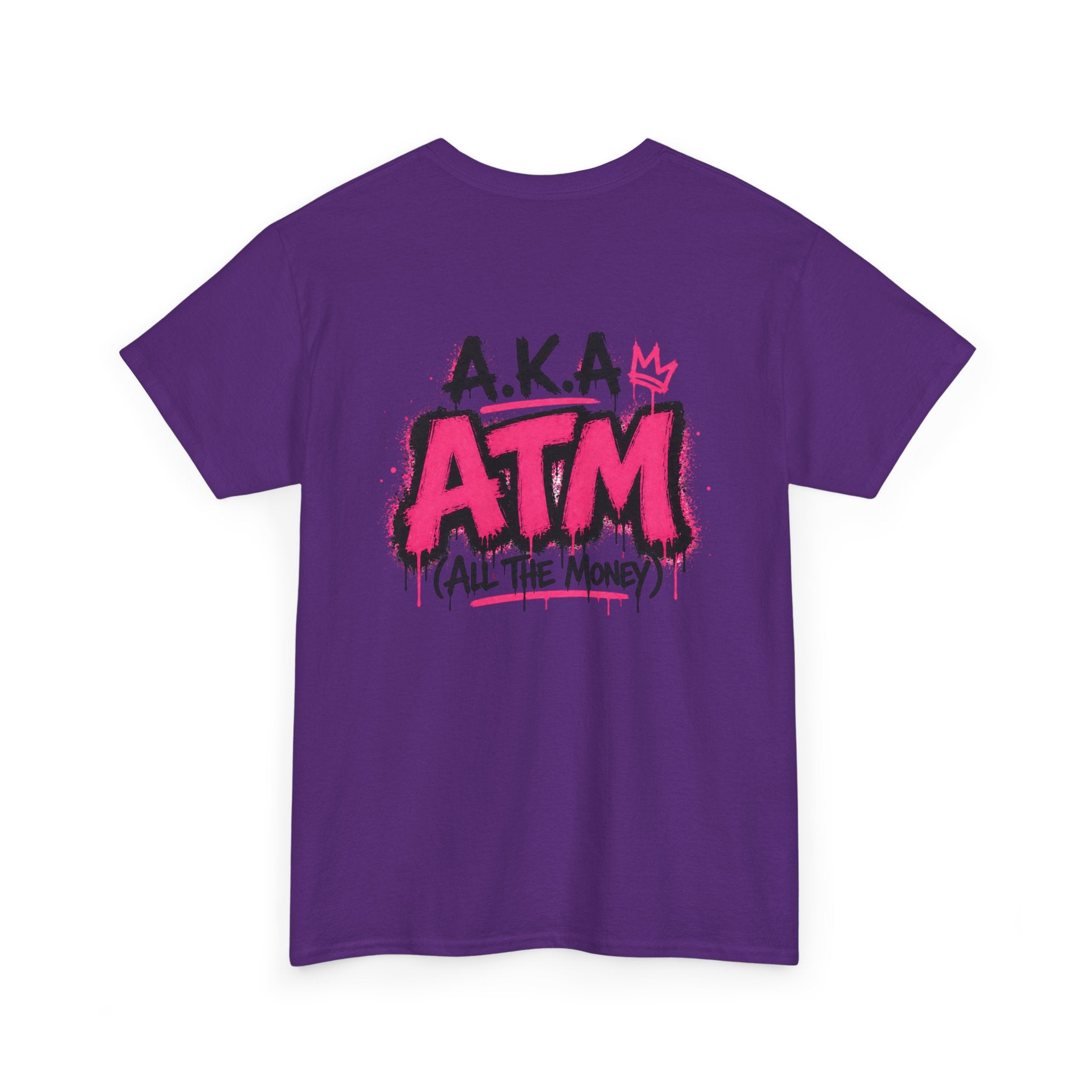 Mom Made of Money T-Shirt — 'A.K.A. ATM (All The Money)' Graphic Tee for Moms, Mother's Day Gift