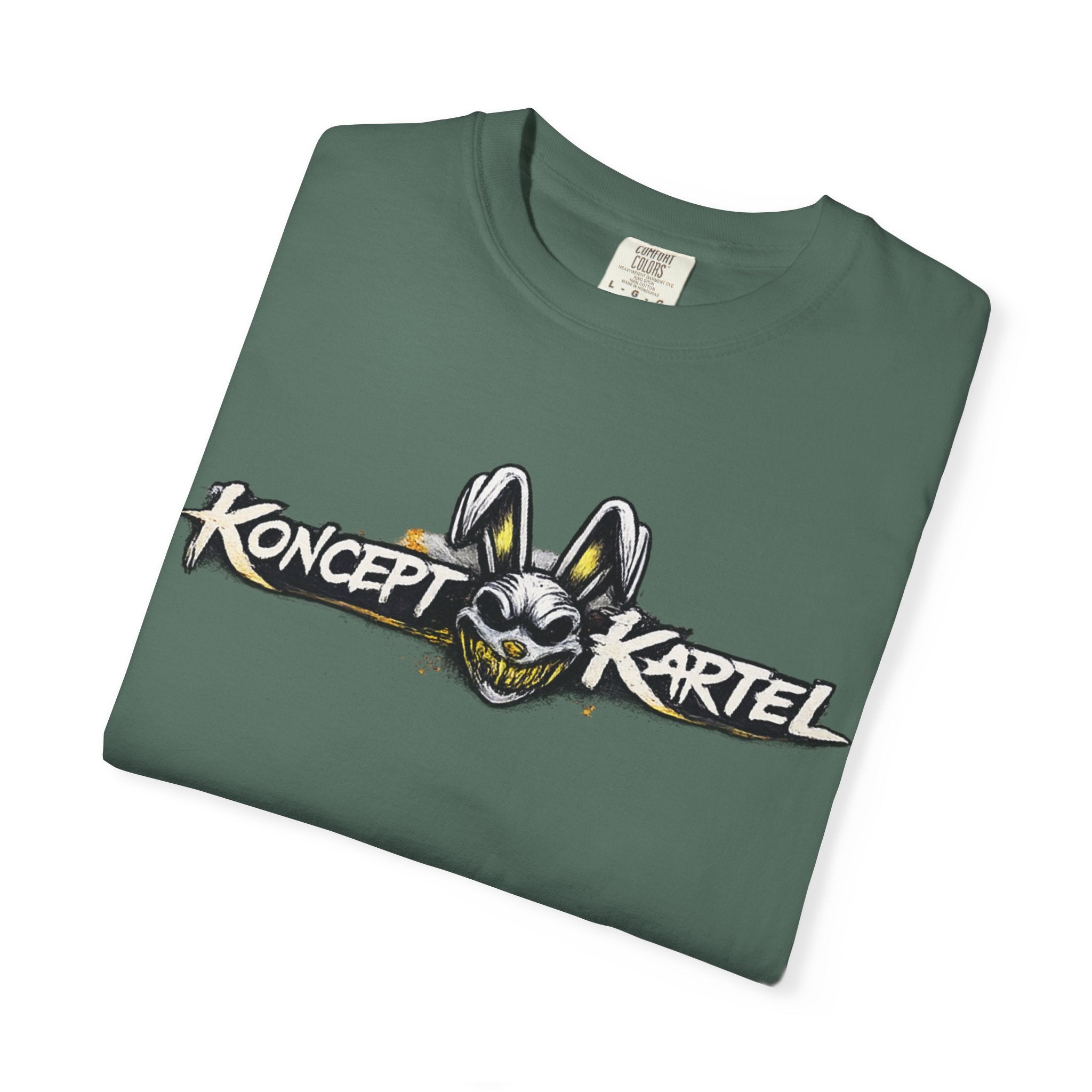 T-Shirt — Koncept Kartel “Warning: Creative Chaos” Graphic Tee